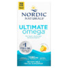 Nordic Naturals Ultimate Omega Lemon 640 mg 180 Soft Gels 768990037900