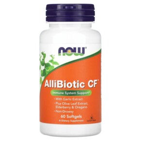 NOW Foods AlliBiotic CF 60 Softgels 733739018113