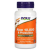 NOW Foods Aloe 10.000 & Probiotics 60 Veg Capsules 733739030290