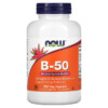 NOW Foods B-50 250 Veg Capsules 733739004222