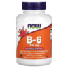 NOW Foods B-6 100 mg 250 Veg Capsules 733739004581