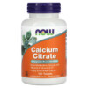 NOW Foods Calcium Citrate 100 Tablets 733739012302