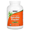 NOW Foods Certified Organic Spirulina Powder 1 lb (454 g) 733739027146