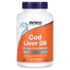 NOW Foods Cod Liver Oil 1.000 mg 180 Softgels 733739017444