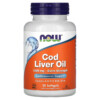 NOW Foods Cod Liver Oil Extra Strength 1.000 mg 90 Softgels 733739017437