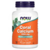 NOW Foods Coral Calcium 1.000 mg 100 Veg Capsules 733739012739