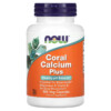 NOW Foods Coral Calcium Plus 100 Veg Capsules 733739012760