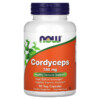 NOW Foods Cordyceps 750 mg 90 Veg Capsules 733739030054