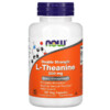 NOW Foods Double Strength L-Theanine 200 mg 120 Veg Capsules 733739001481