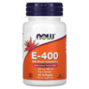 NOW Foods E-400 268 mg (400 IU) 50 Softgels 733739008909