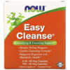 NOW Foods Easy Cleanse 2 Bottles 60 Veg Capsules Each 733739024541