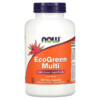 NOW Foods EcoGreen Multi Iron-Free 180 Veg Capsules 733739037886