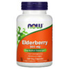 NOW Foods Elderberry 500 mg 120 Veg Capsules 733739046697