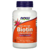 NOW Foods Extra Strength Biotin 10 mg (10.000 mcg) 120 Veg Capsules 733739004796