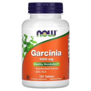 NOW Foods Garcinia 1.000 mg 120 Tablets 733739014351