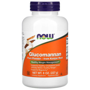 NOW Foods Glucomannan Pure Powder 8 oz (227 g) 733739065131