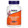 NOW Foods Glucosamine Sulfate 750 mg 120 Veg Capsules 733739032355