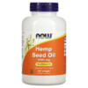 NOW Foods Hemp Seed Oil 1.000 mg 120 Softgels 733739017994