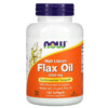 NOW Foods High Lignan Flax Oil 1.000 mg 120 Softgels 733739017802