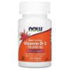 NOW Foods High Potency Vitamin D-3 10.000 IU 120 Softgels 733739003768