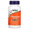 NOW Foods L-Theanine 100 mg 90 Veg Capsules 733739001450