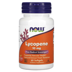 NOW Foods Lycopene 10 mg 60 Softgels 733739030603