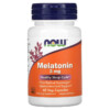 NOW Foods Melatonin 3 mg 60 Veg Capsules 733739032553