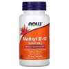 NOW Foods Methyl B-12 5.000 mcg 90 Veg Capsules 733739005052