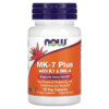 NOW Foods MK-7 Plus with K1 & MK-4 90 Veg Capsules 733739009975