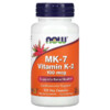 NOW Foods MK-7 Vitamin K-2 100 mcg 120 Veg Capsules 733739009937