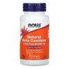 NOW Foods Natural Beta Carotene 7.500 mcg (25.000 IU) 90 Softgels 733739003201