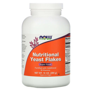 NOW Foods Nutritional Yeast Flakes 10 oz (284 g) 733739024558