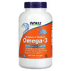 NOW Foods Omega-3 180 EPA /120 DHA 200 Fish Softgels 733739016485