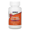 NOW Foods Prenatal Gels + DHA 90 Softgels 733739038098