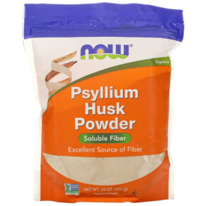 NOW Foods Psyllium Husk Powder 1.5 lbs (680 g) 733739059789