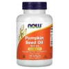 NOW Foods Pumpkin Seed Oil 500 mg 100 Softgels 733739018403