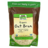 NOW Foods Real Food Organic Oat Bran 14 oz (397 g) 733739059512