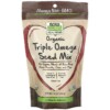 NOW Foods Real Food Organic Triple Omega Seed Mix 12 oz (340 g) 733739063236