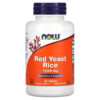 NOW Foods Red Yeast Rice 1.200 mg 60 Tablets 733739035042