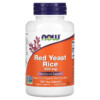 NOW Foods Red Yeast Rice 600 mg 120 Veg Capsules 733739035011
