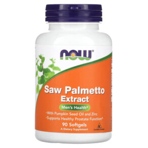 NOW Foods Saw Palmetto Extract   90 Softgels 733739047342