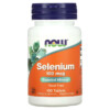 NOW Foods Selenium 100 mcg 100 Tablets 733739014801