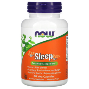 NOW Foods Sleep Botanical Sleep Blend 90 Veg Capsules 733739047687