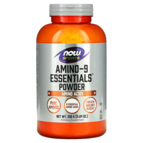 NOW Foods Sports Amino-9 Essentials Powder 11.64 oz (330 g) 733739002068