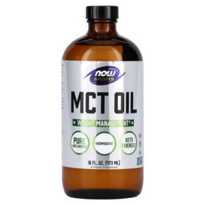 NOW Foods Sports MCT Oil Unflavored 16 fl oz (473 ml) 733739022110