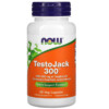 NOW Foods TestoJack 300 300 mg 60 Veg Capsules 733739022028