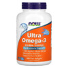 NOW Foods Ultra Omega-3 500 EPA / 250 DHA 180 Fish Softgels 733739016652