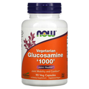 NOW Foods Vegetarian Glucosamine '1000' 90 Veg Capsules 733739031327