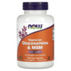 NOW Foods Vegetarian Glucosamine & MSM 120 Veg Capsules 733739031303
