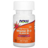 NOW Foods Vitamin D-3 250 mcg (10.000 IU) 240 Softgels 733739003850